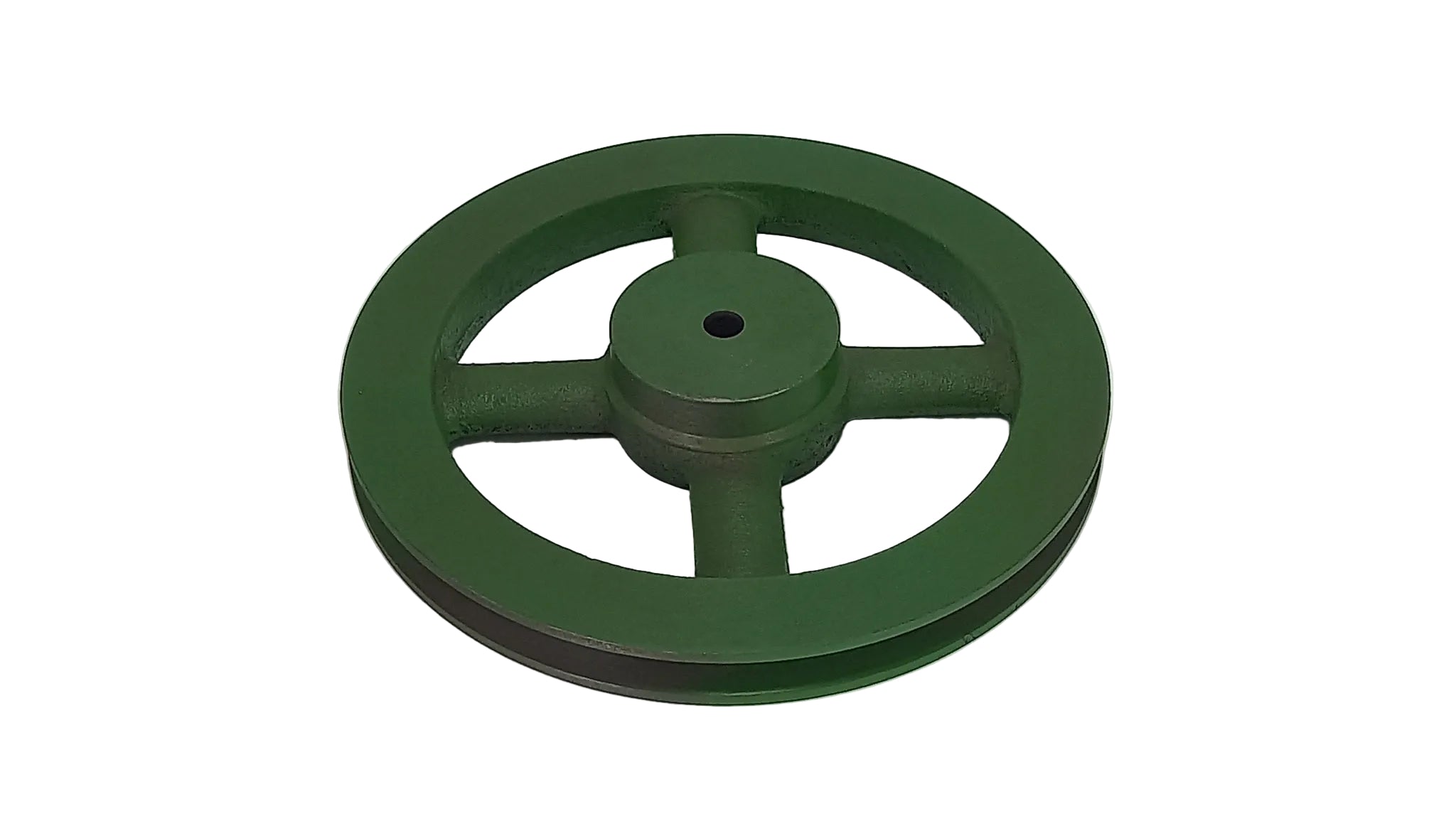 8in x 1A Cast Iron V Pulley Spoked Pilot Bore