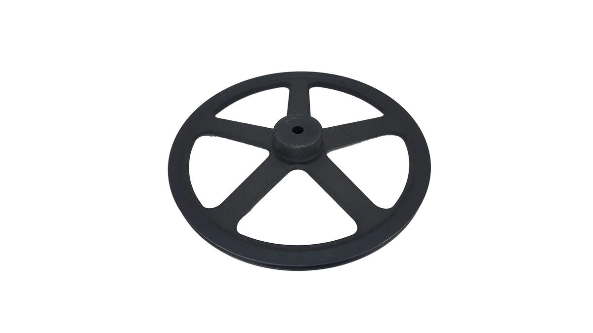 18in x 1A Cast Iron V Pulley Spoked Pilot Bore