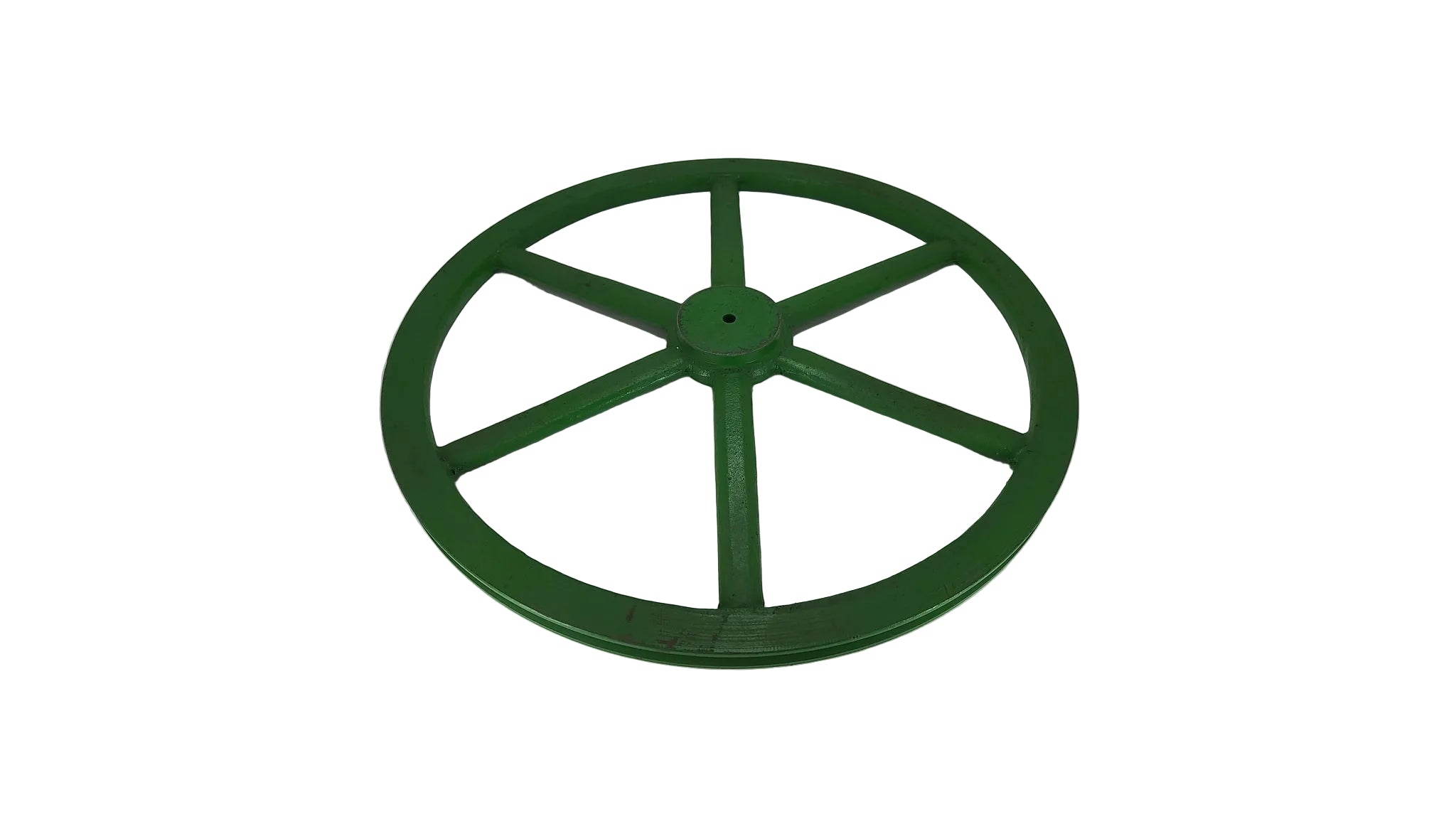 20in x 1A Cast Iron V Pulley Spoked Pilot Bore