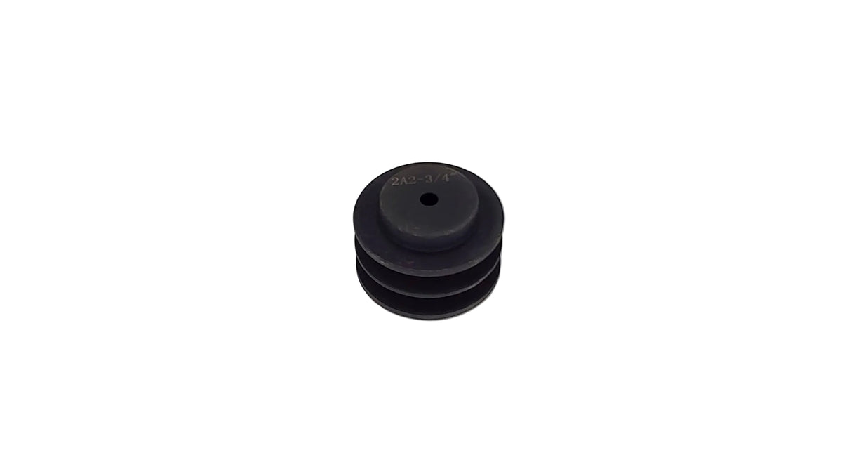 2.3/4in x 2A Cast Iron V Pulley Solid Pilot Bore