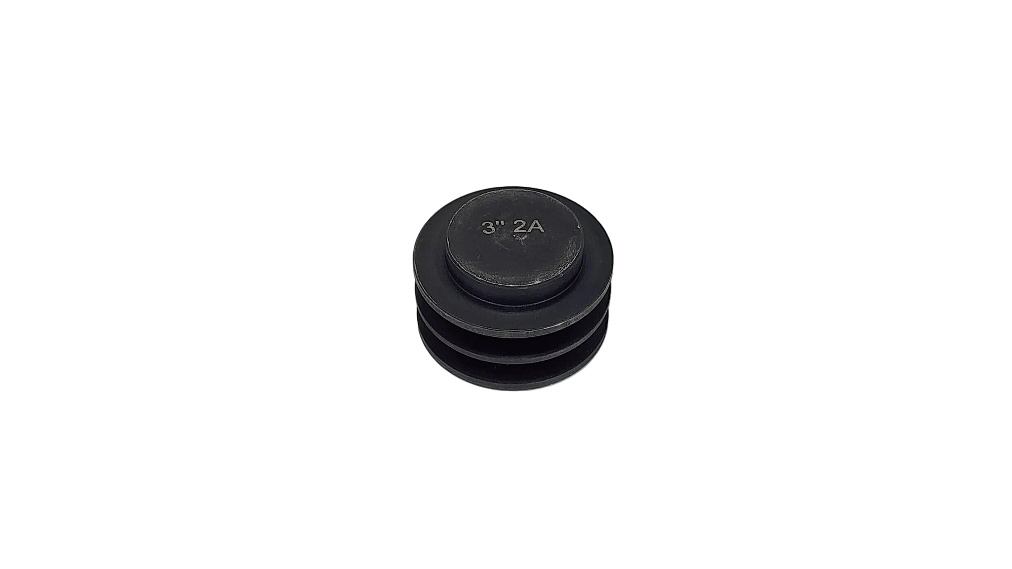 3in x 2A Cast Iron V Pulley Solid Blank