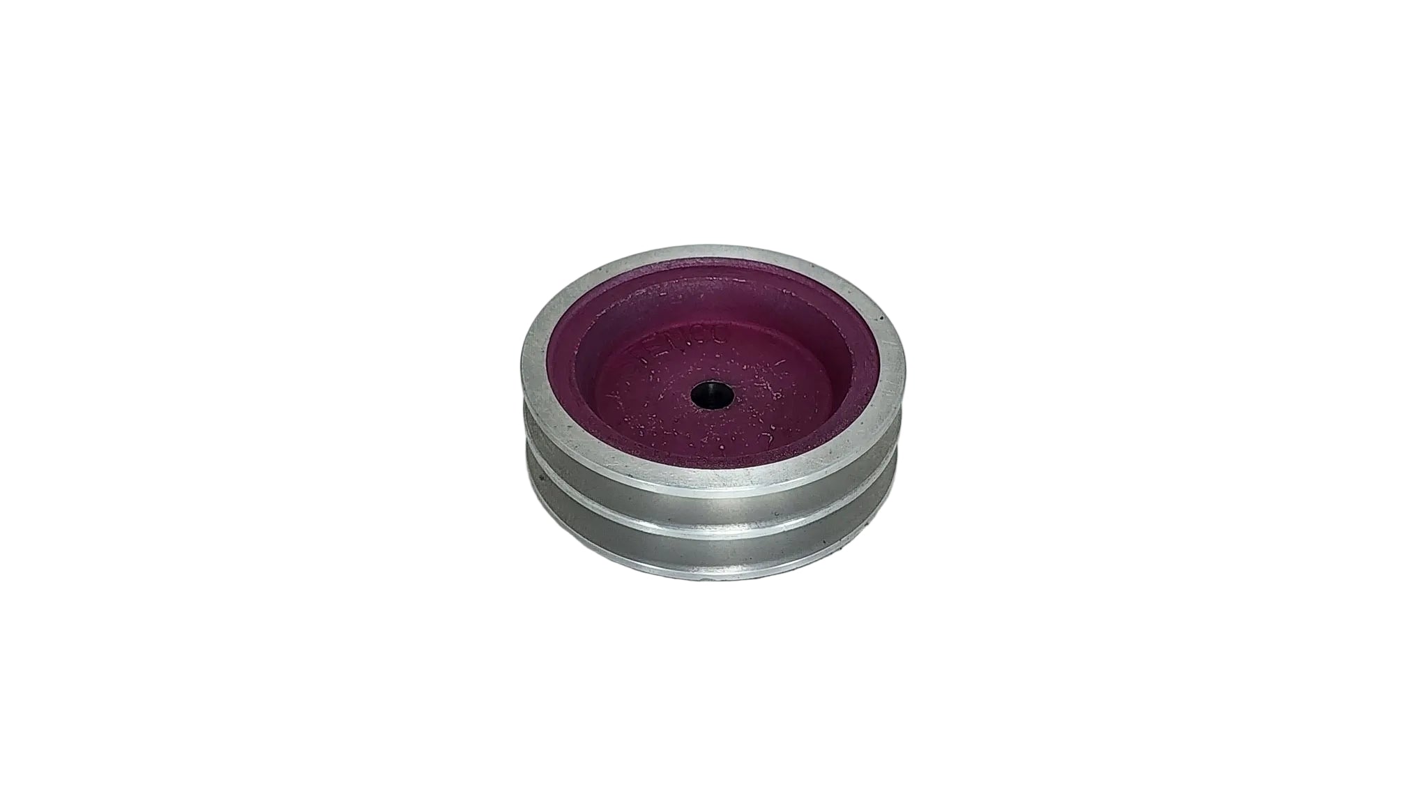 4in x 2A Aluminium V Pulley Solid Pilot Bore (High Boss)