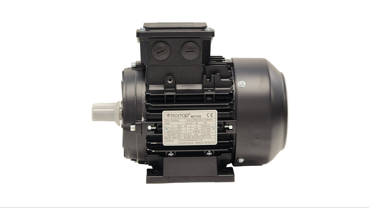 1.1kW 2P 3PH 415v 50Hz B3 Electric Motor
