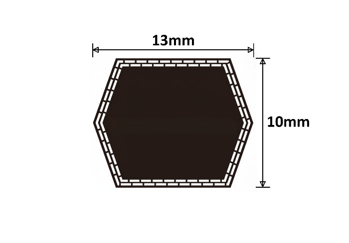 AA55 Double Sided Hex Belts