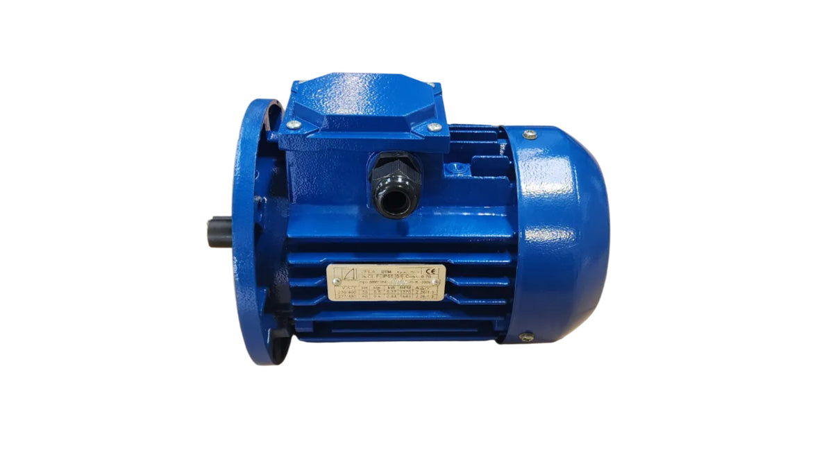 Clearance - 0.37kW 4P 3PH 230/400v 50/60Hz B5 Electric Motor (2005)