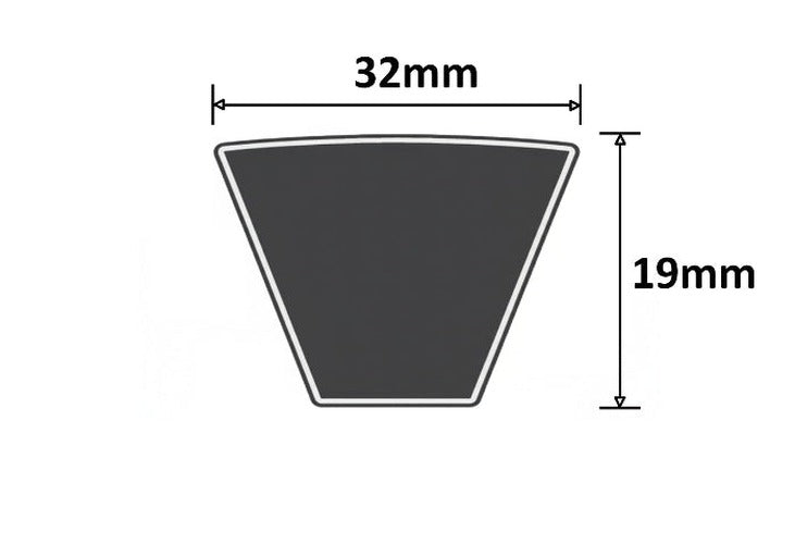 D291 Wrapped Classical V Belt