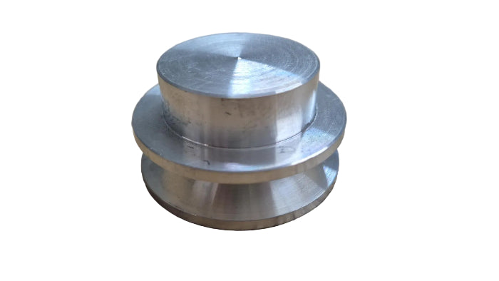 2" x 1A Aluminium V Pulley Blank Bore