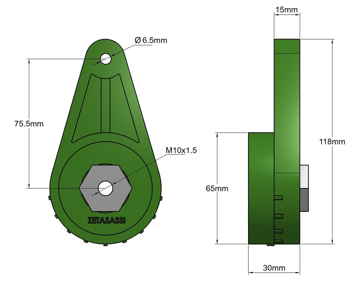 TC05 Rotating Spring-Action Tensioner