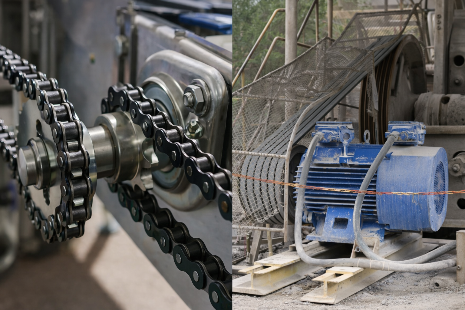 Belt Drives vs. Chain Drives: A Practical Overview