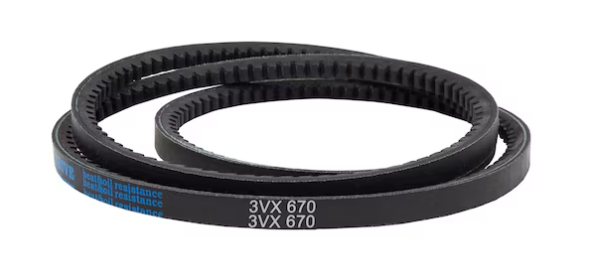 Raw Edge Cogged Wedge V Belt