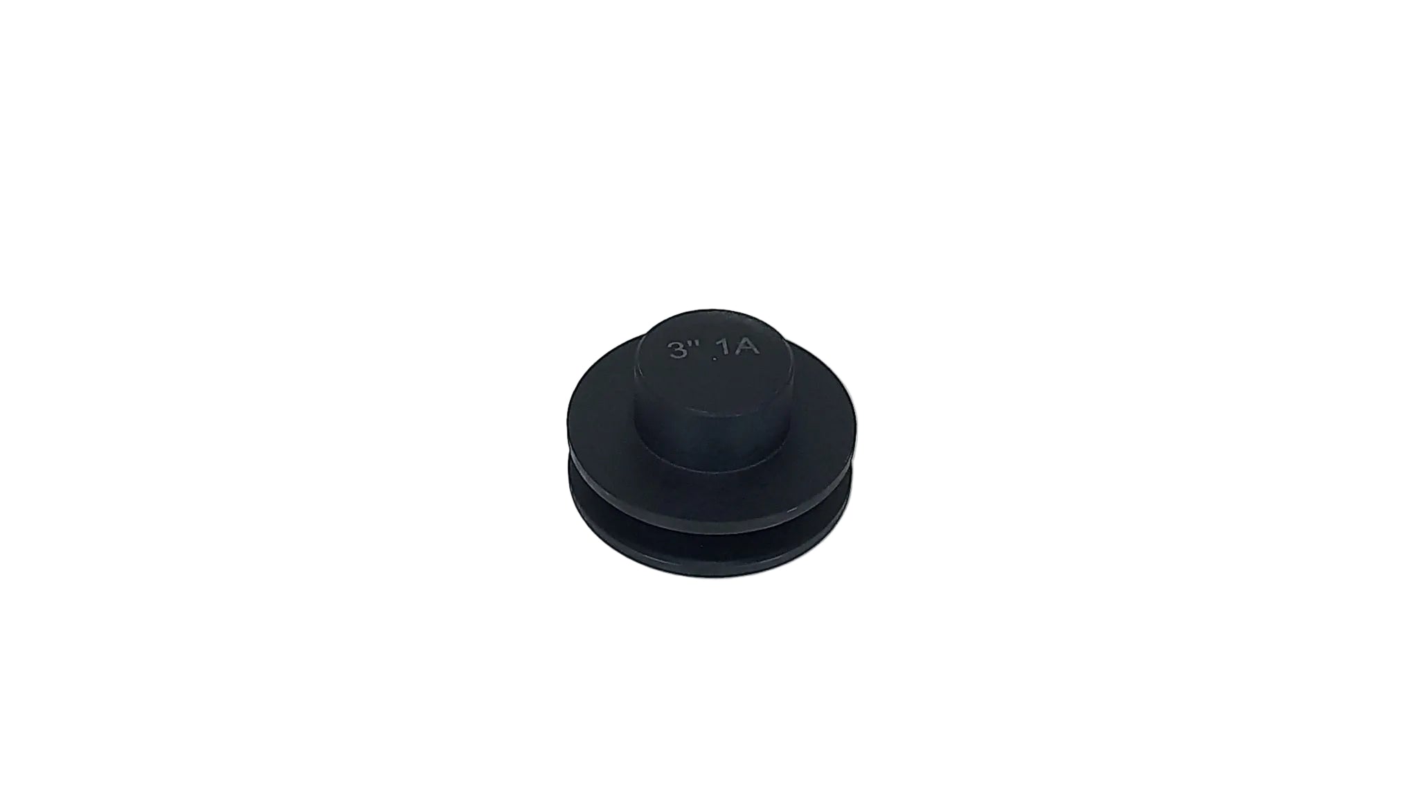3in x 1A Cast Iron V Pulley Solid Blank