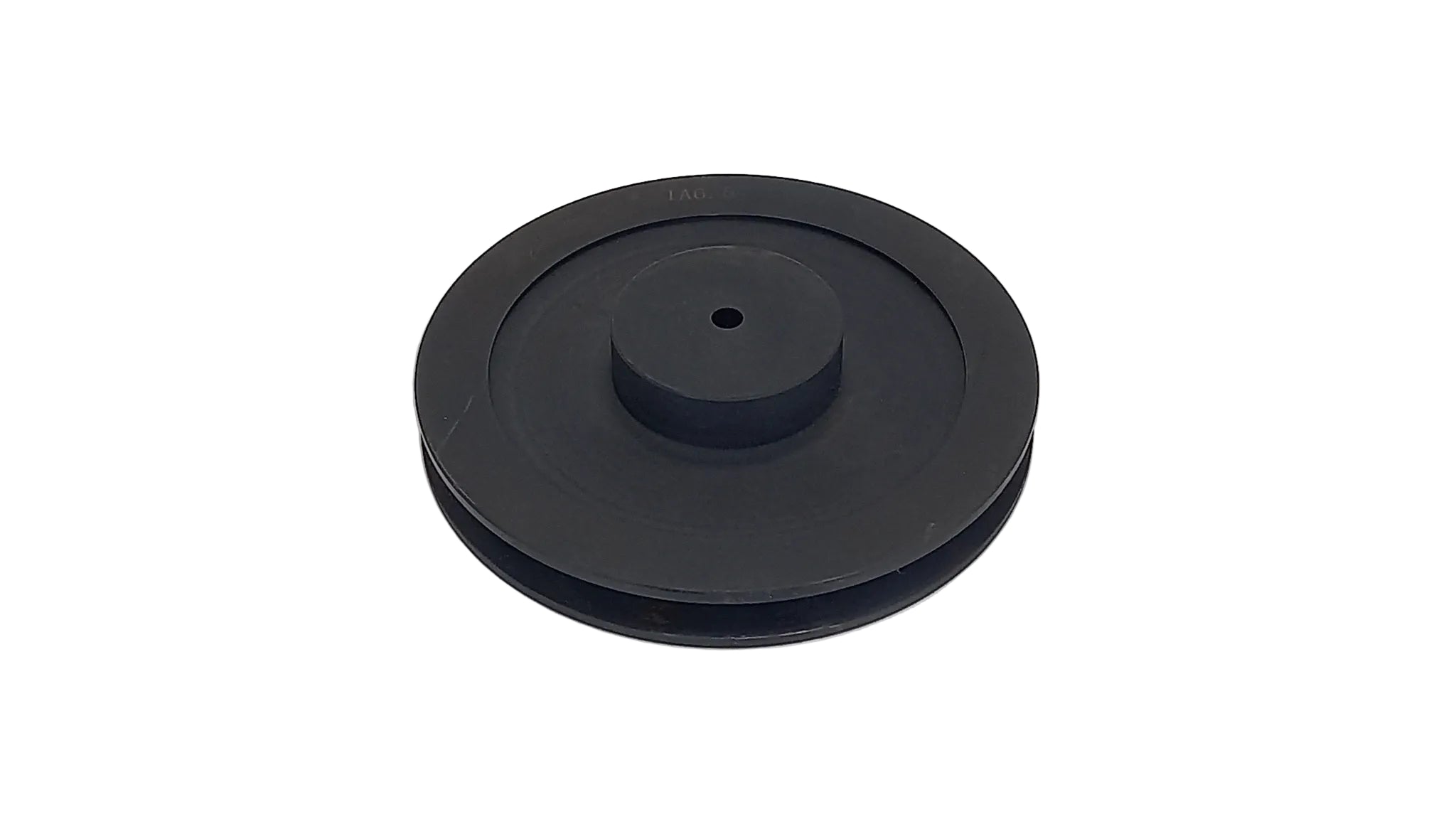 6.1/2in x 1A Cast Iron V Pulley Solid Pilot Bore