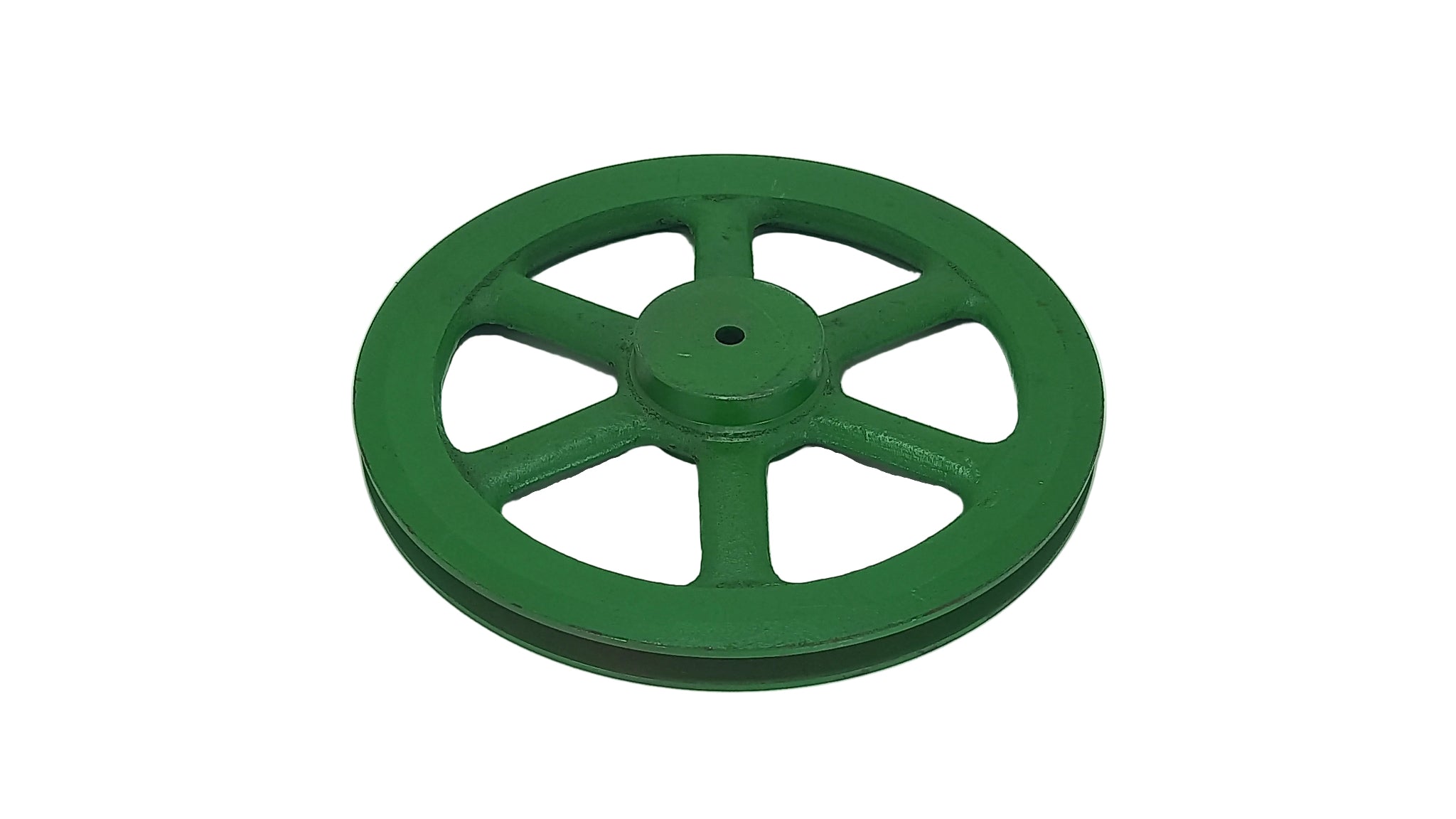 10in x 1A Cast Iron V Pulley Spoked Pilot Bore