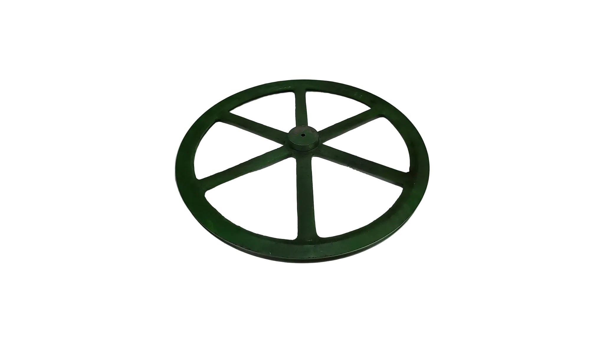 22in x 1A Cast Iron V Pulley Spoked Pilot Bore