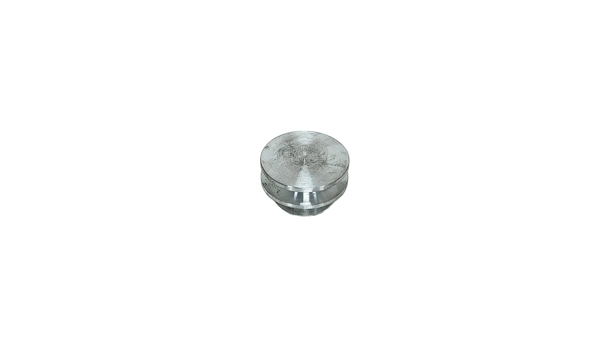 2.1/2in x 1A Aluminium V Pulley Solid Blank Bore