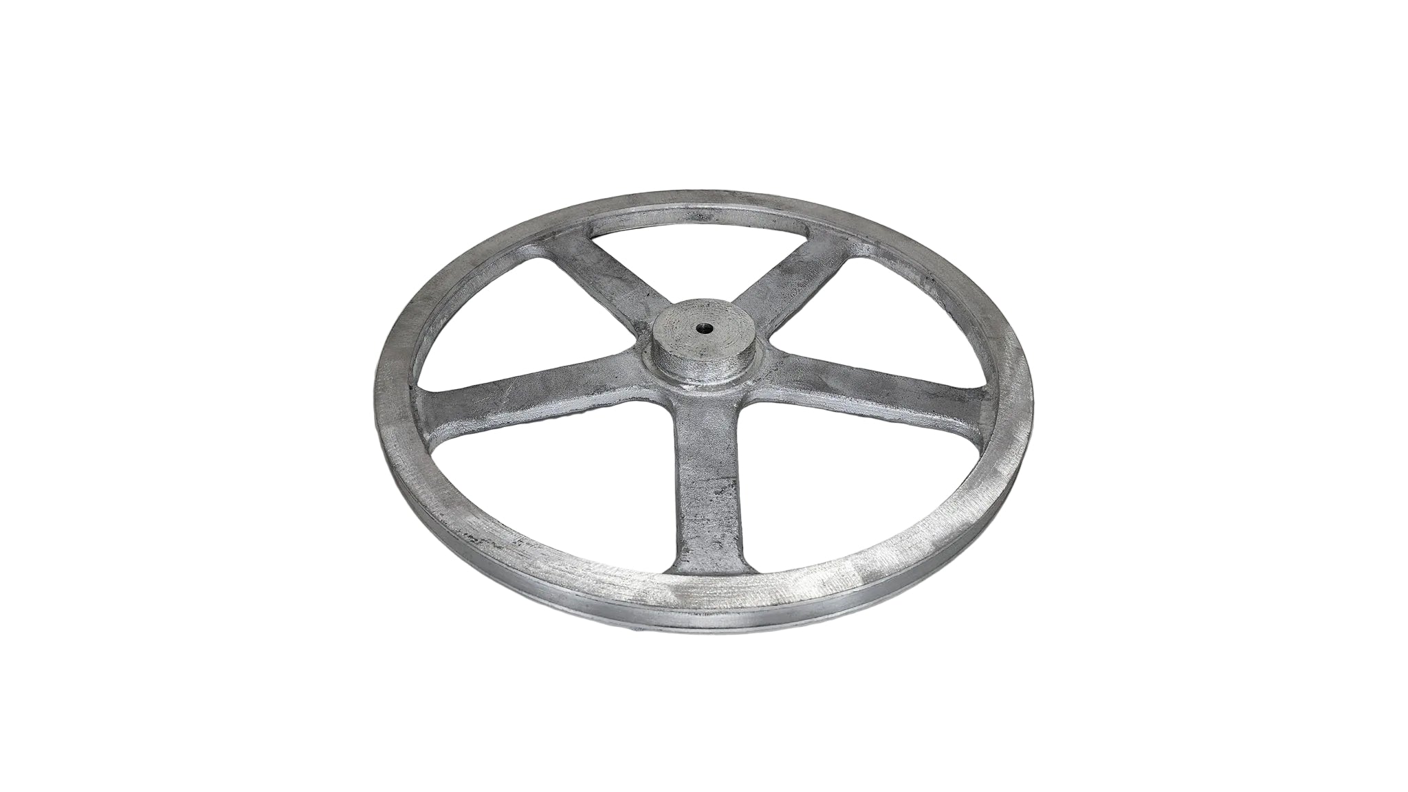 16in x 1A Aluminium V Pulley Spoked Pilot Bore