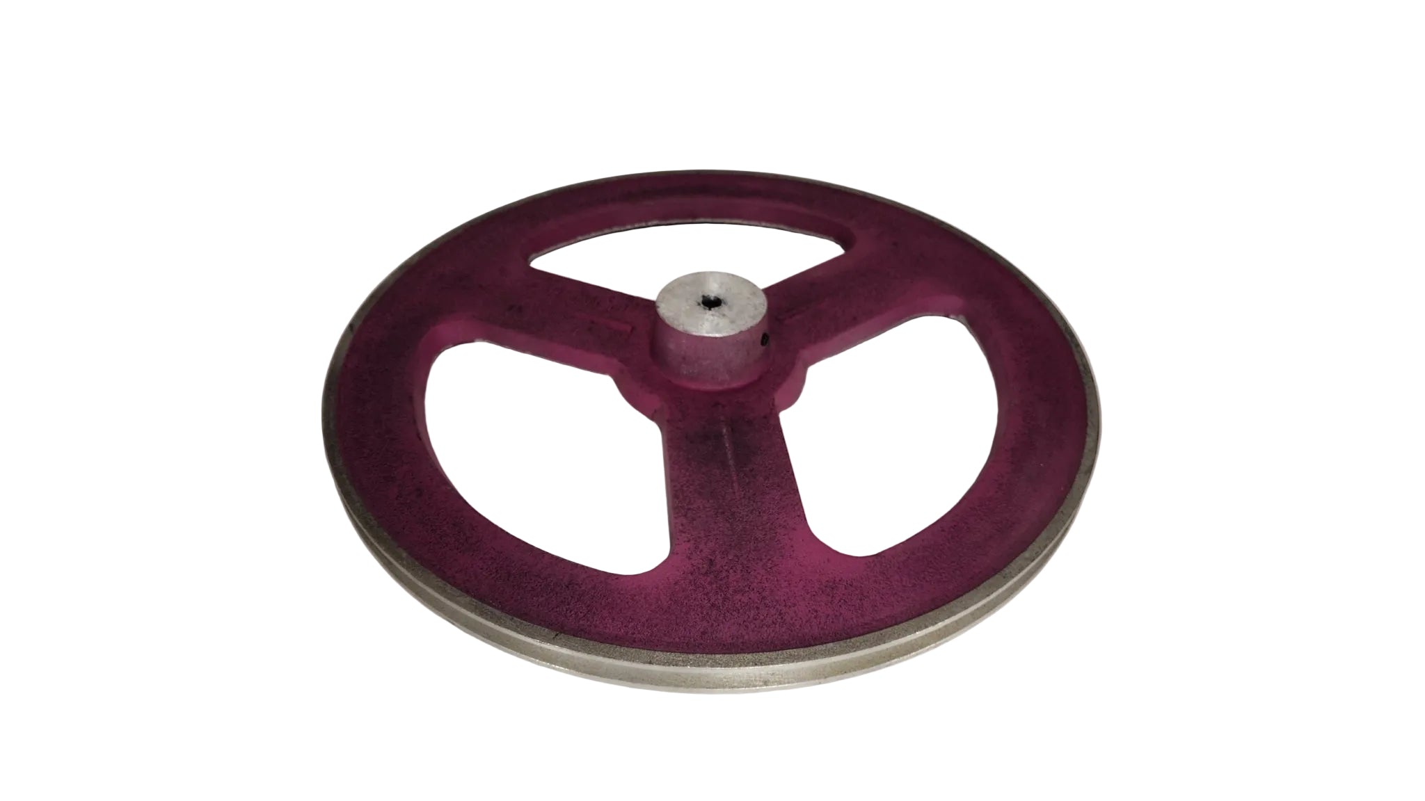 18in x 1A Aluminium V Pulley Spoked Pilot Bore