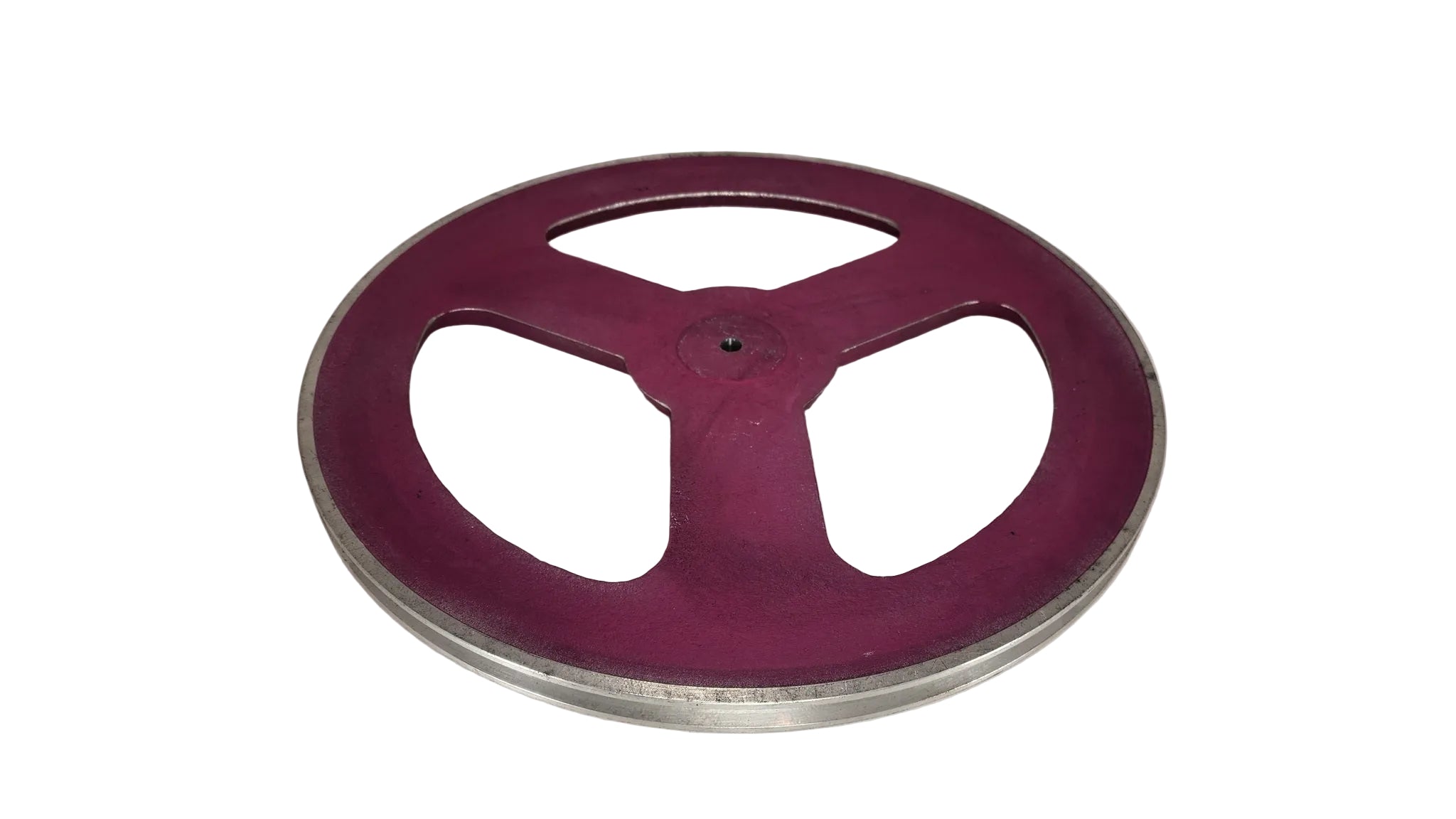18in x 1A Aluminium V Pulley Spoked Pilot Bore