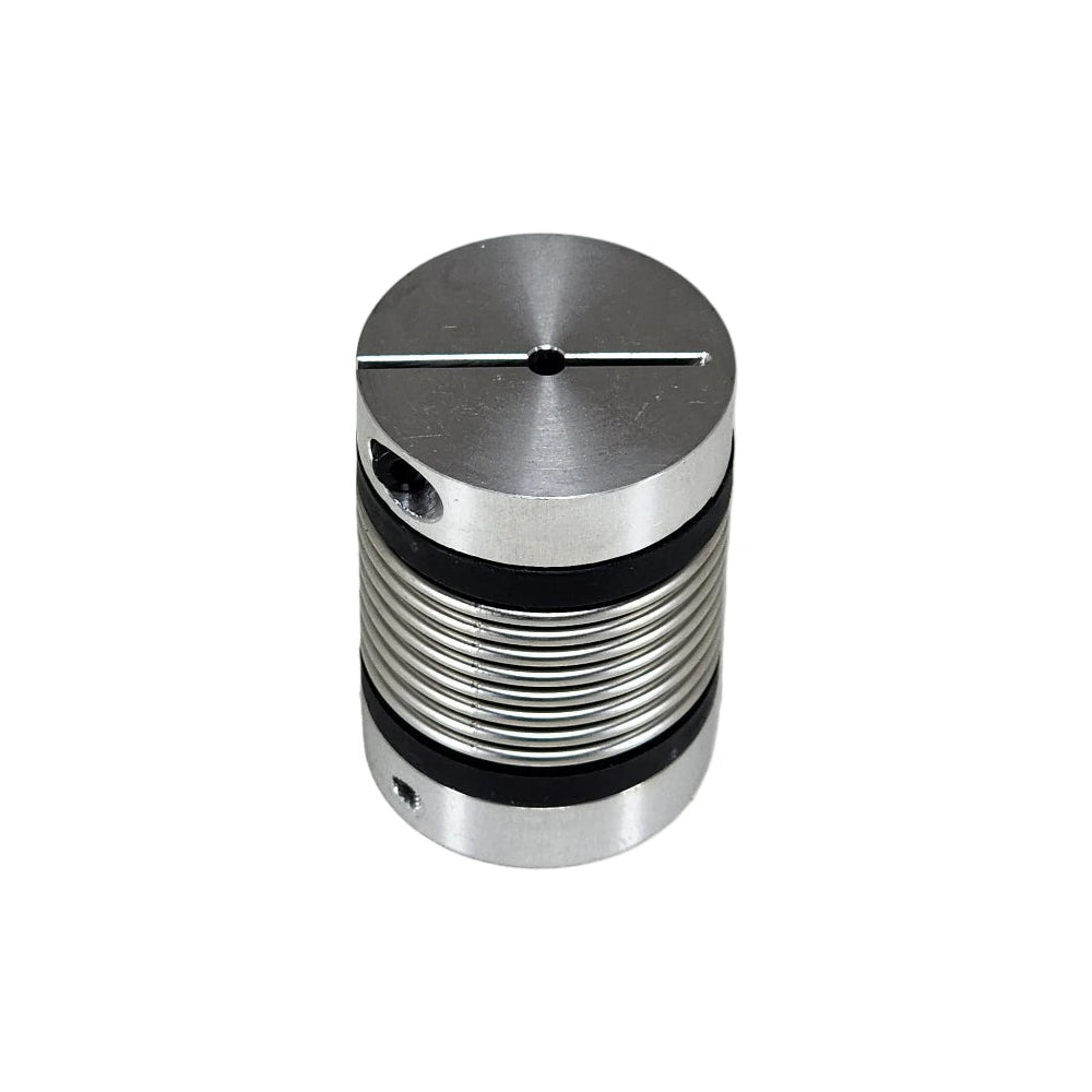 MK2 100/60 4/4 R+W Miniature Metal Bellows Coupling
