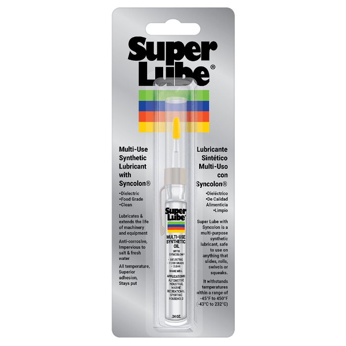 Super Lube Multi-Use Synthetic Oil with Syncolon® Oiler (Blister Pack) 7ml (51010)