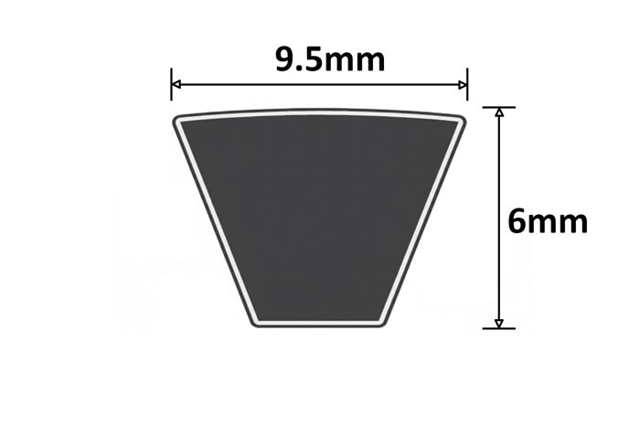 6741 Powerated V Belt