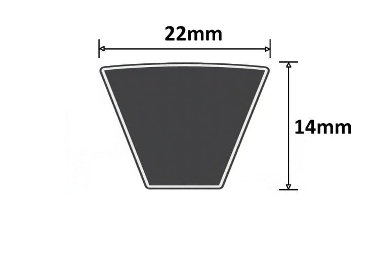 C253 Wrapped Classical V Belt
