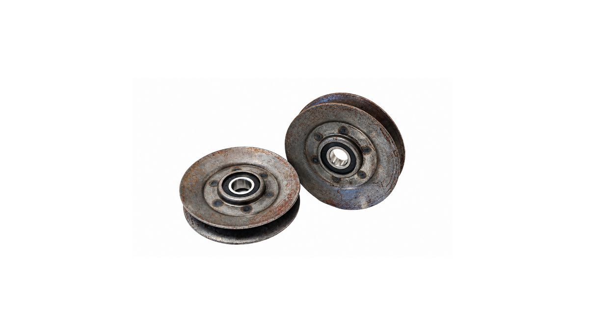 Clearance - VS425 4.1/4" OD Steel V-Belt Idler Pulley (VH68B)